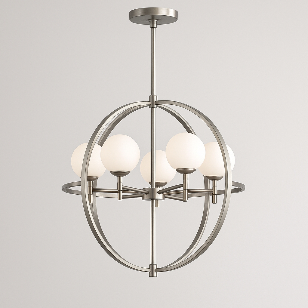 لوستر مدرن 6 شعله مدل Orion