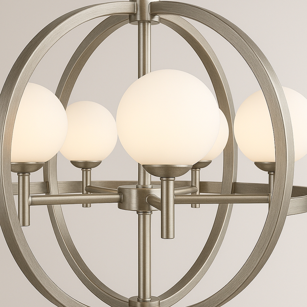 لوستر مدرن 6 شعله مدل Orion